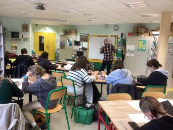 LYCEE/ ART : Rencontre avec Un Mangaka - Ensemble St Charles