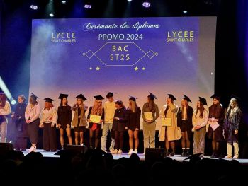 Cérémonie des diplômes du Lycée - Ensemble St Charles