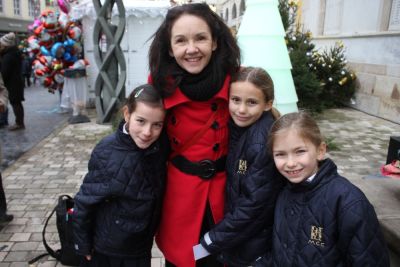 ÉCOLE LA COLOMBIÈRE : CONCERT DE LA PRÉ-MAÎTRISE SUR LE MARCHÉ DE NOËL DE CHALON SUR SAÔNE - Ensemble St Charles