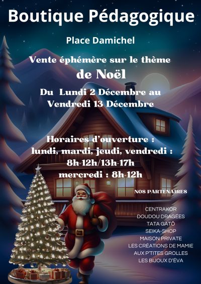 LYCÉE SAINT CHARLES // BOUTIQUE PÉDAGOGIQUE SUR LE THÈME DE NOËL - Ensemble St Charles